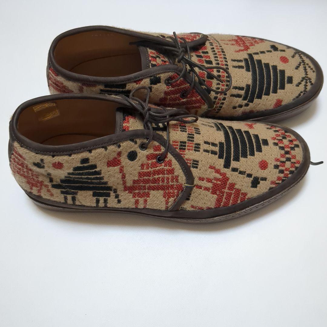 Paul Smith 民族模様 デッキシューズ　UK7 2/8迄販売