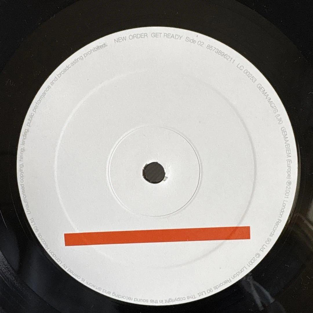 New Order Get Ready レコード
