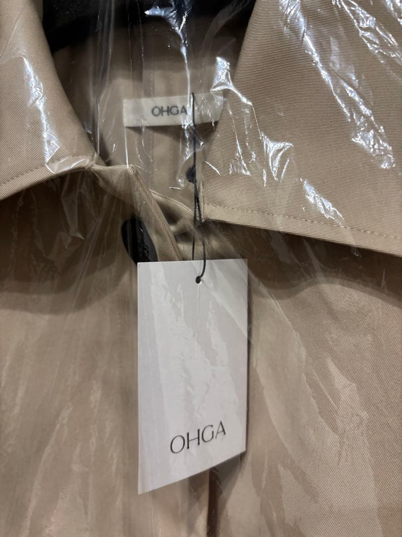新品未使用タグ付　OHGA トレンチコート　Sサイズ