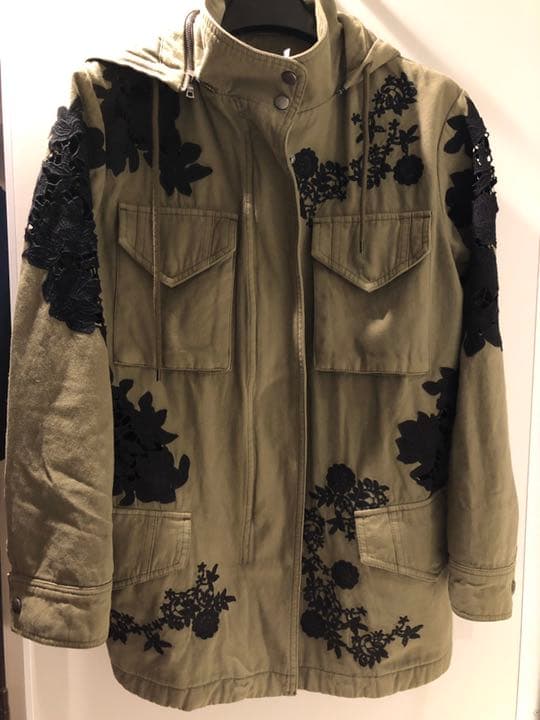 2/28迄※alice + olivia ミリタリージャケット XS 美品