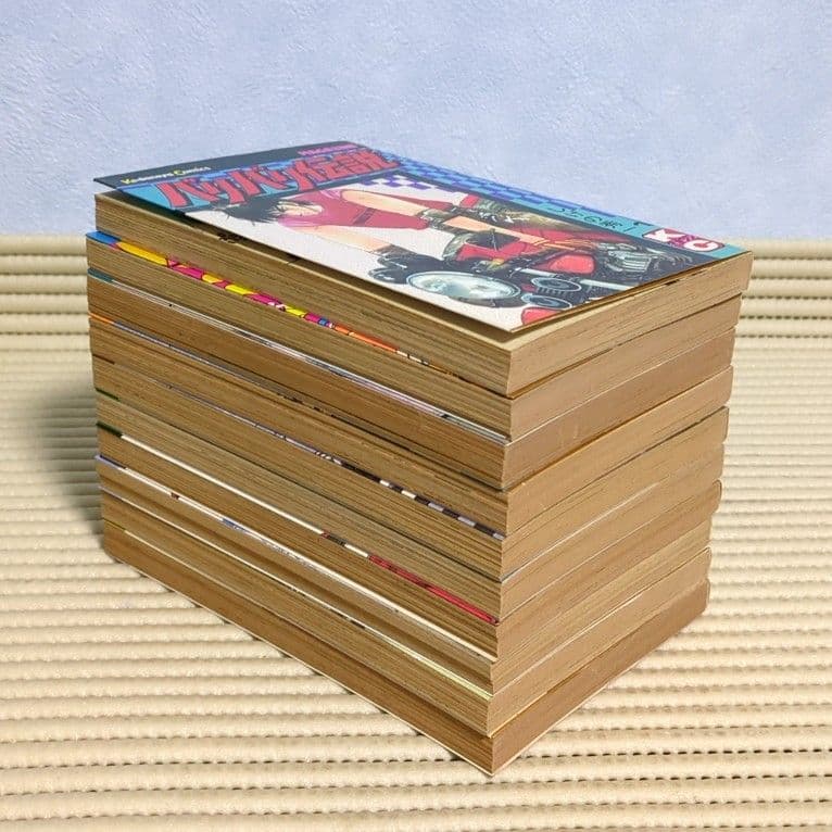 【全て初版】バリバリ伝説　25冊セット　チラシ4枚付き