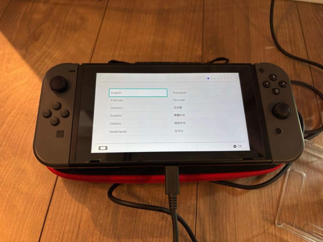 【美品】Nintendo Switch グレー 本体＋おまけ付き