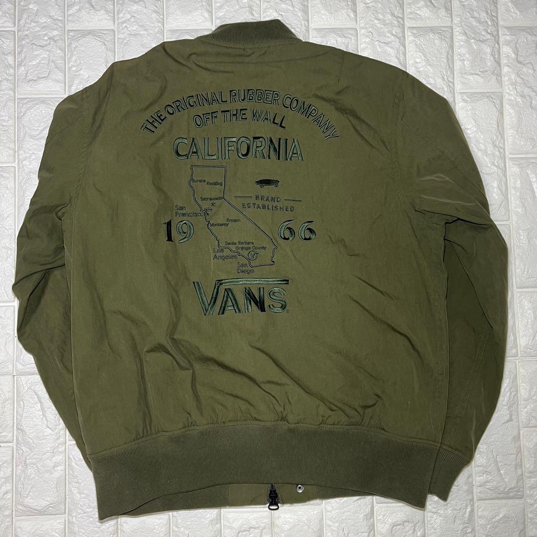 【最終価格】VANS CALIFORNIA MA-1ジャケット　M