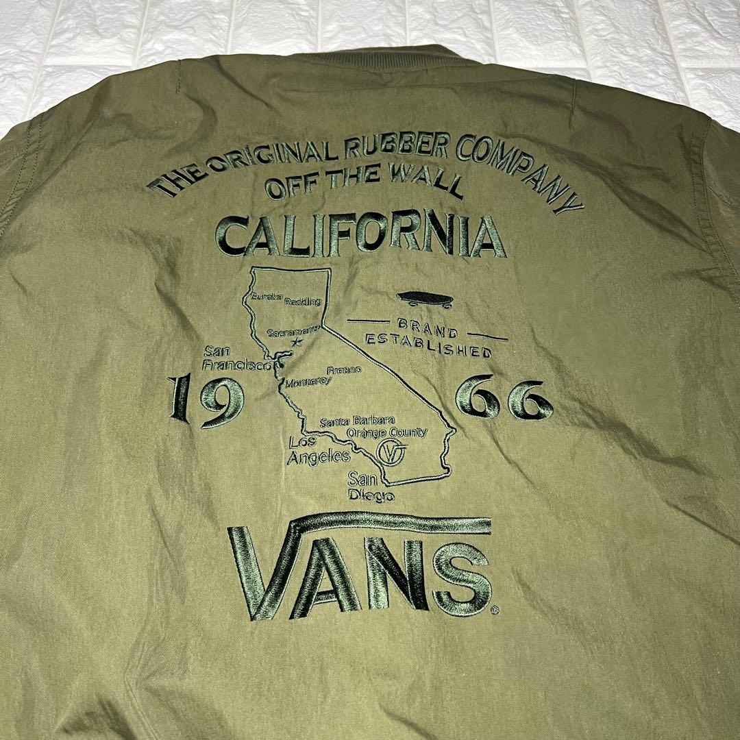 【最終価格】VANS CALIFORNIA MA-1ジャケット　M