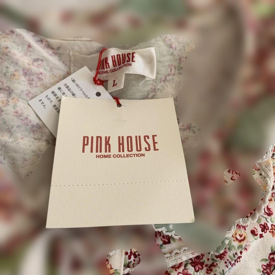 PINK HOUSE パジャマセット Lサイズ グリーン系　値下げしました。