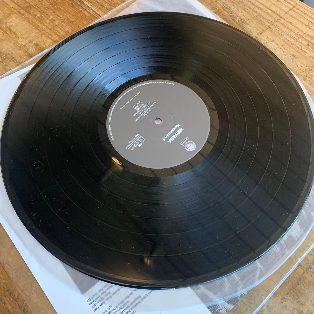 希少 nirvana nevermind 国内盤 重量200g レコード 帯