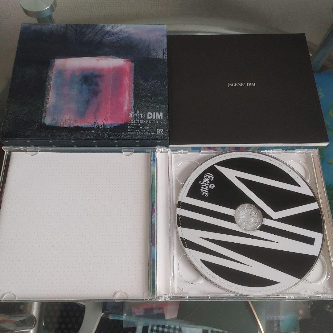 the GazettE　CD　DIM　MADARA　ガゼット　DVD付き