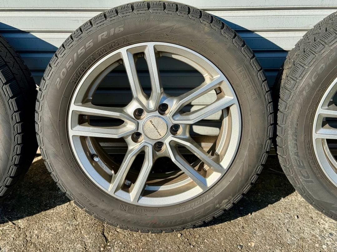 ユーロテック16×6.5J in48 PCD108 ハブ径65.1 スタッドレス