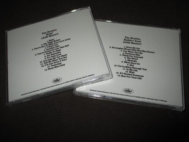 The Beatles Help! Rubber Soul AADマスター