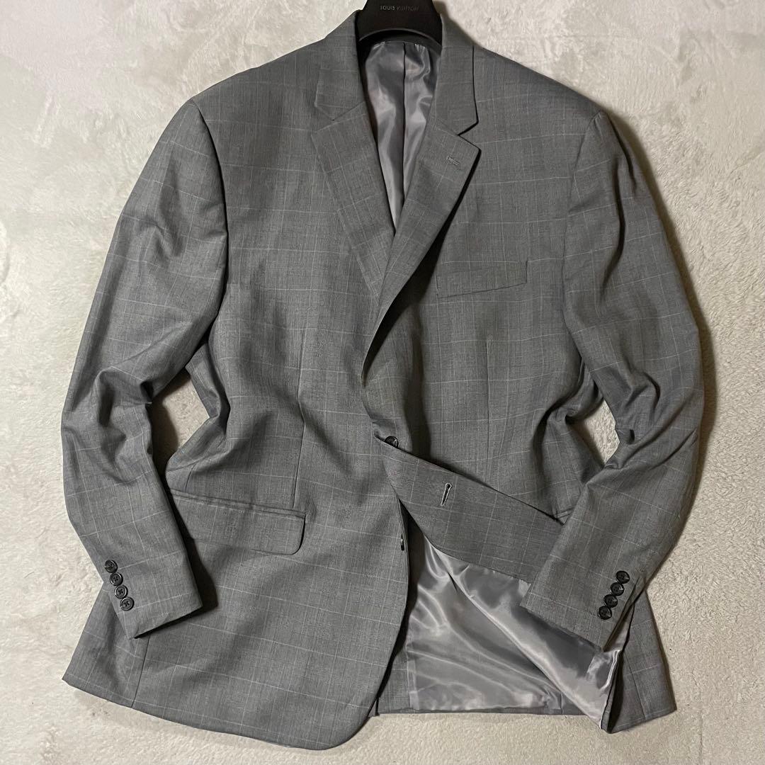 専用CHAPS ラルフローレン 英国調 グレンチェック柄ジャケット 48/4XL