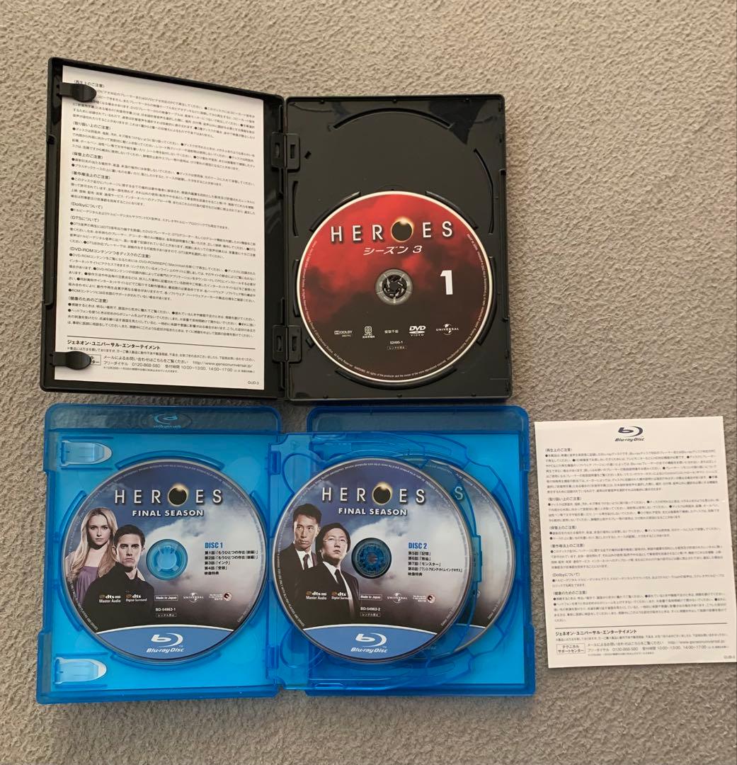 HEROS/ヒーローズ　DVD セット