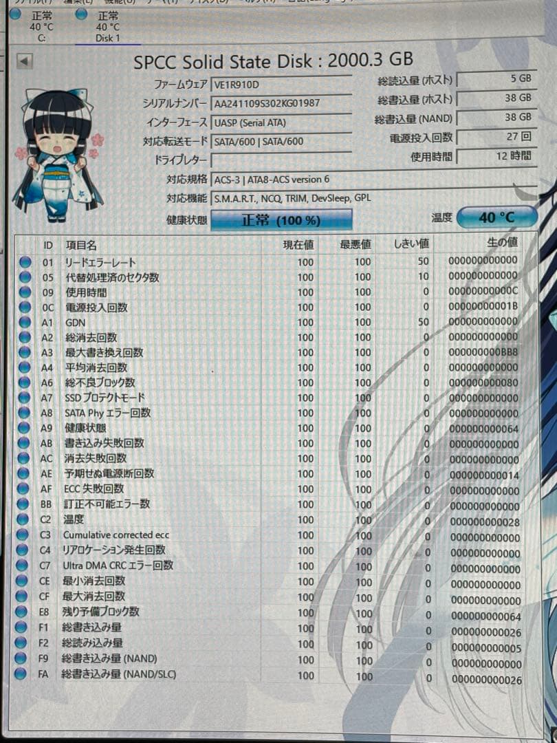 Silicon-power 2.5インチ SSD 2TB