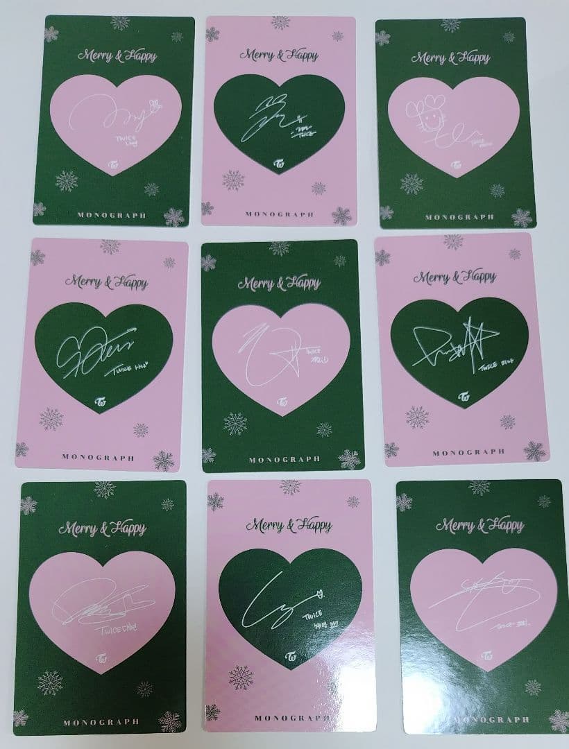 TWICEモノグラフ Merry&Happy