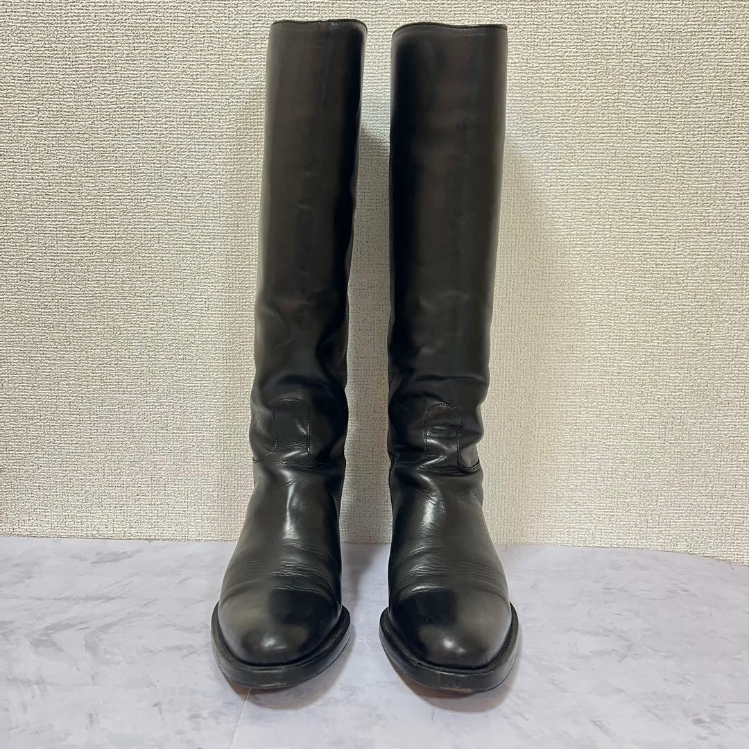 ❣️美品❣️SARTORE サルトル ジョッキーブーツ ロングブーツ レザー 黒