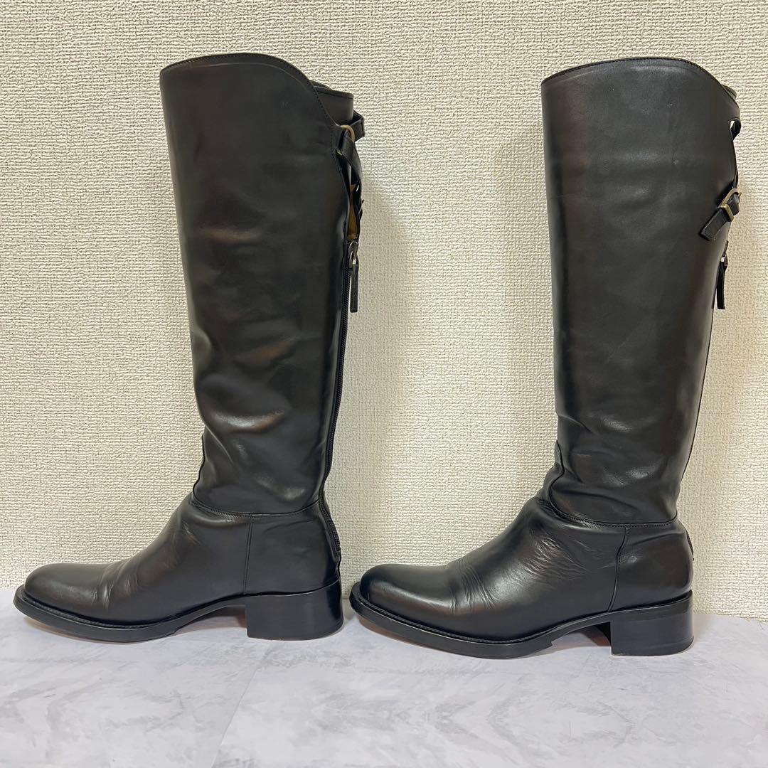❣️美品❣️SARTORE サルトル ジョッキーブーツ ロングブーツ レザー 黒