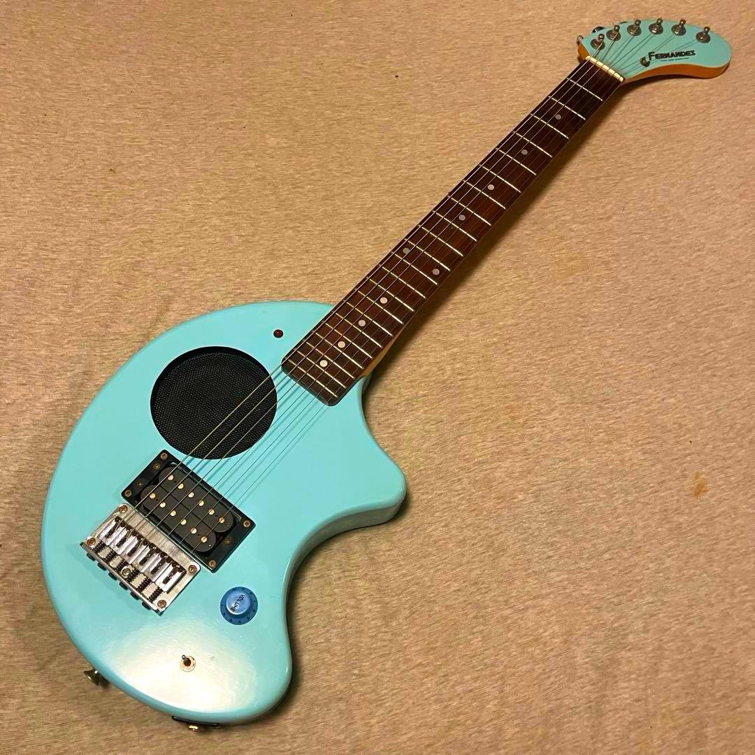 【FERNANDES】ZO-3（ぞーさん）アンプ内蔵ギター ソニックブルー