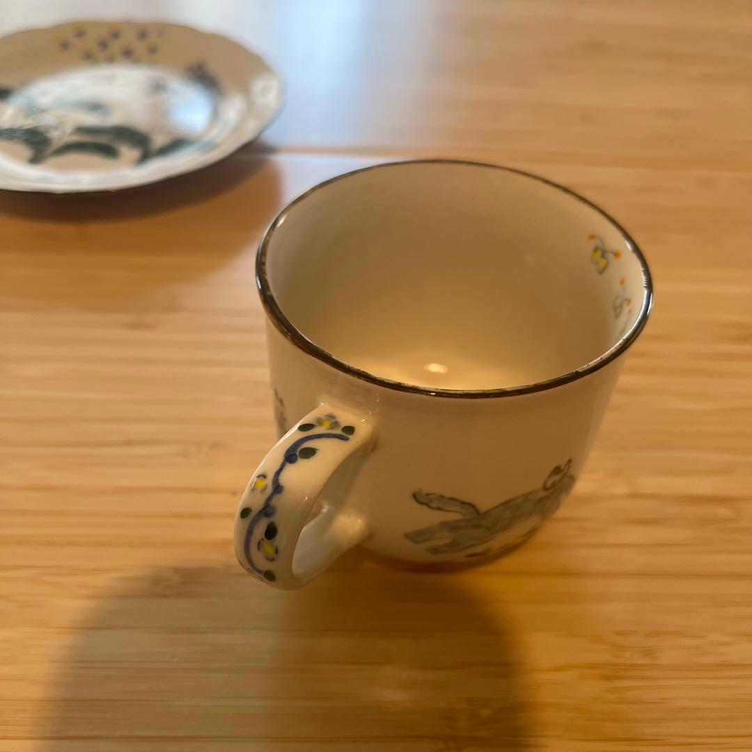 ミシャコシャ　MIZACOSHA＊カップ＆ソーサー　磁器