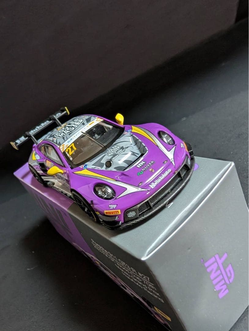 MINIGT ポルシェ 911 GT3 R 164 HudAuto Racing