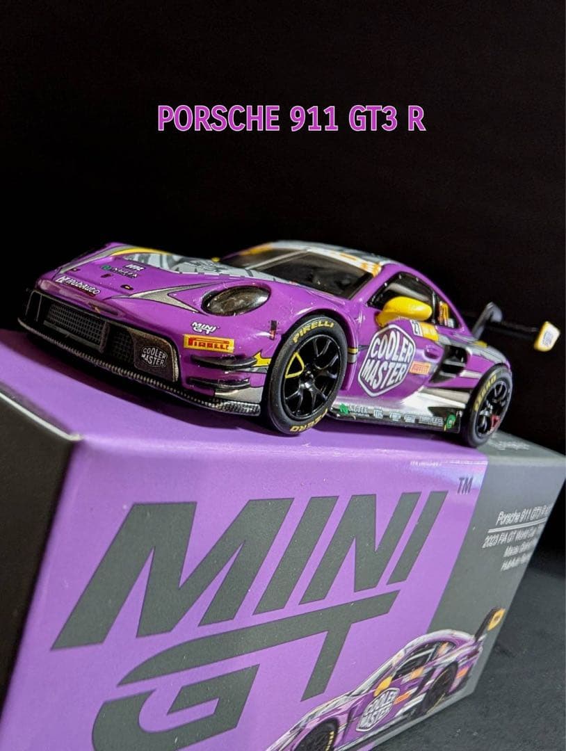 MINIGT ポルシェ 911 GT3 R 164 HudAuto Racing