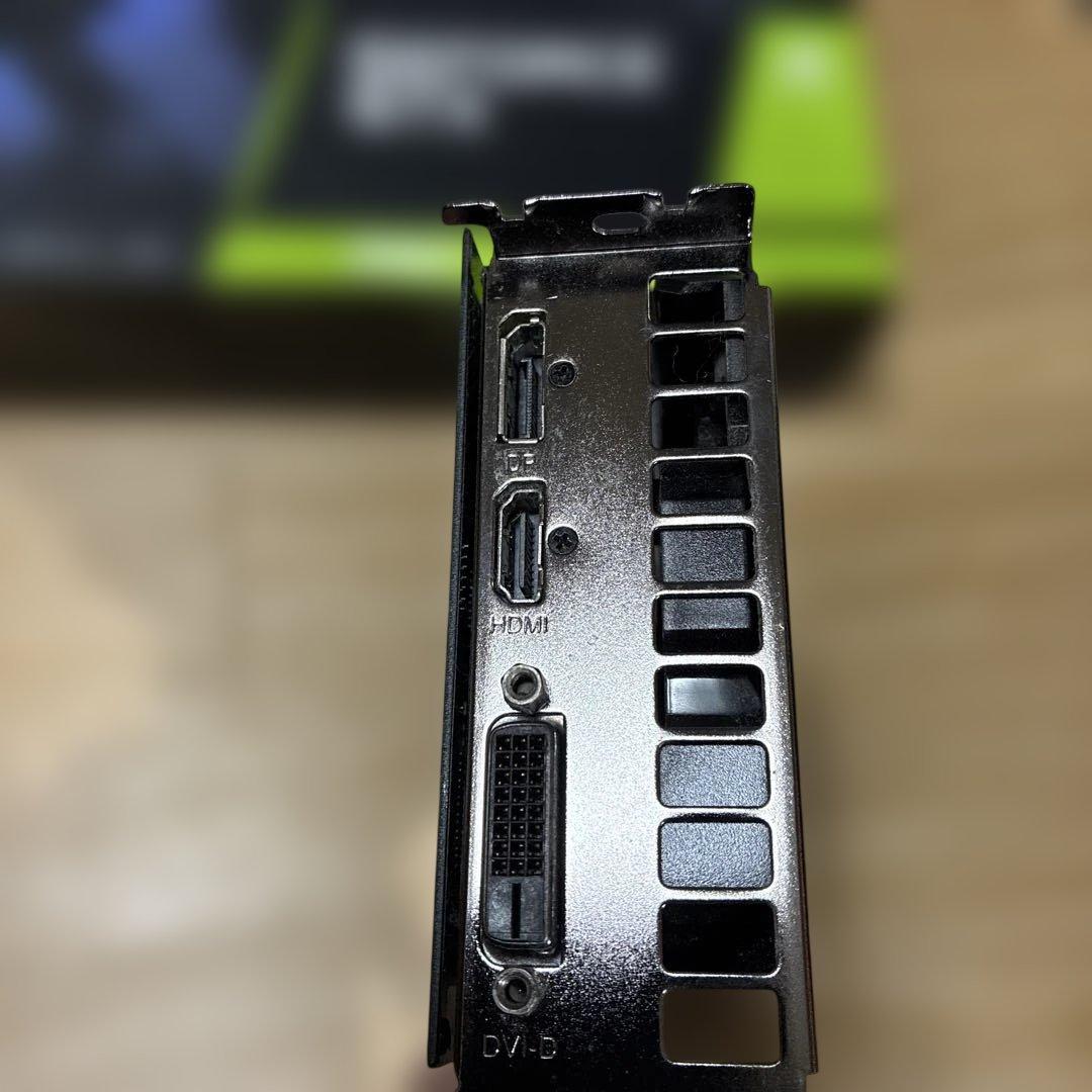 玄人志向　GeForce GTX 1660 箱付き　動作確認済み