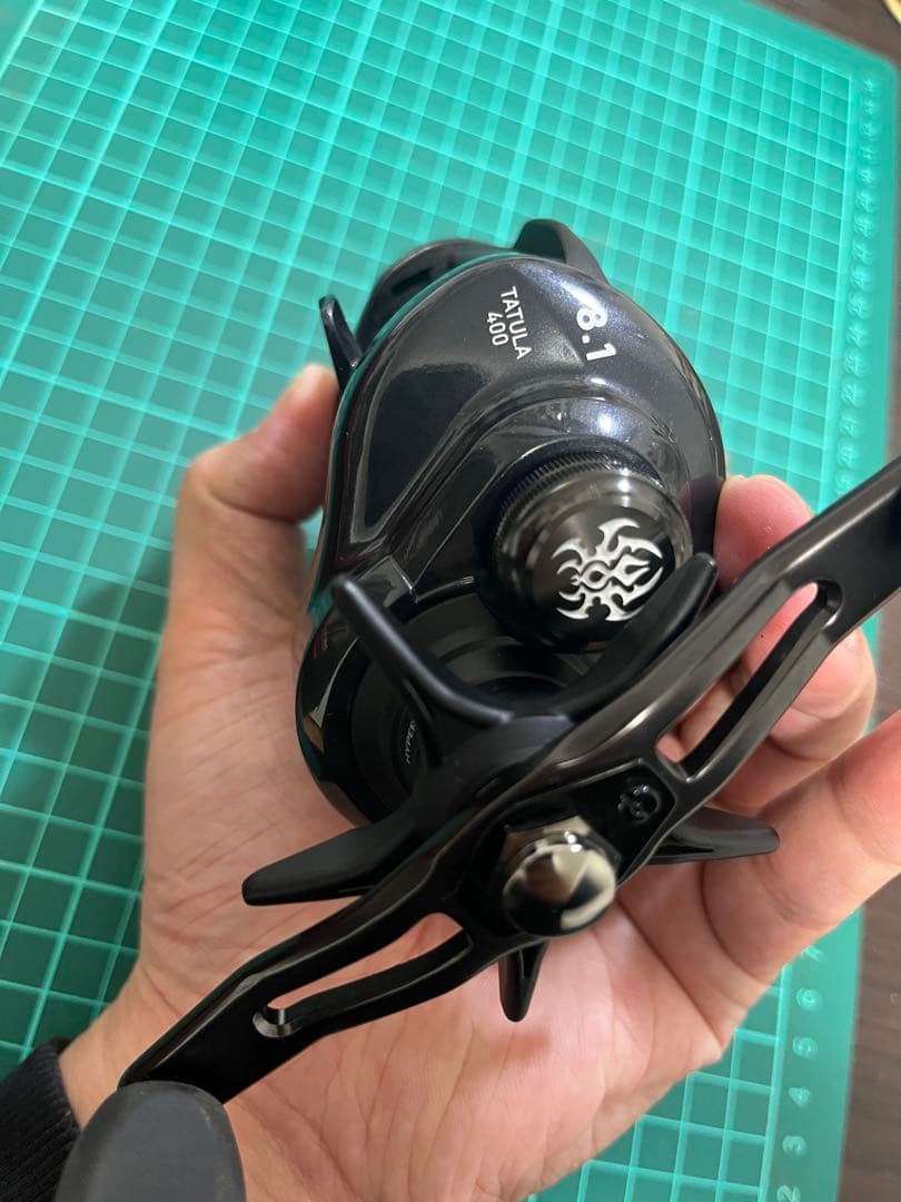 タトゥーラＴＷ　４００ＸＨ　早い者勝ち☆美品☆処分品☆釣り引退☆ベイトリール