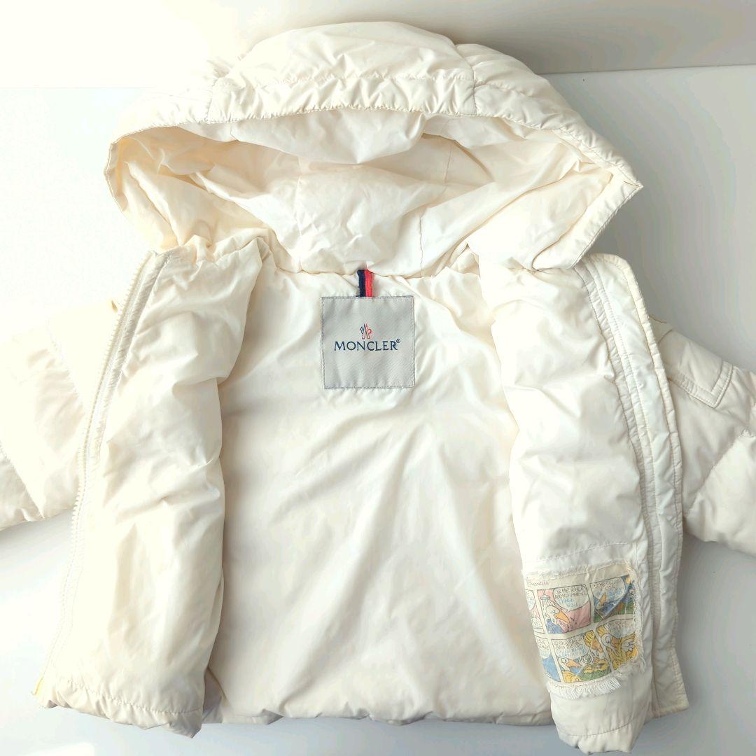 MONCLER モンクレール ダウンジャケット ベビー 80サイズ 白