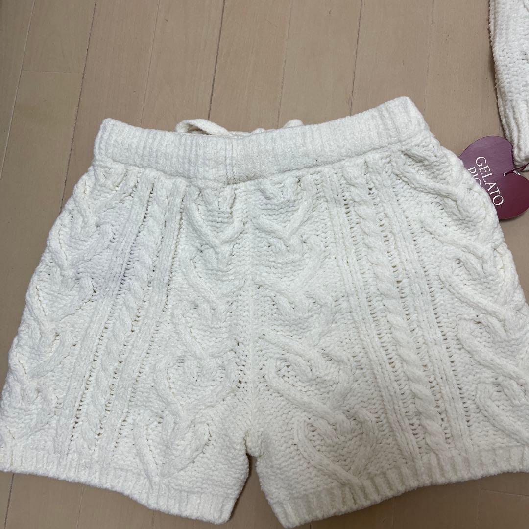 新品未使用【ジェラピケ】GELATO PIQUE ニットルームウェアセット