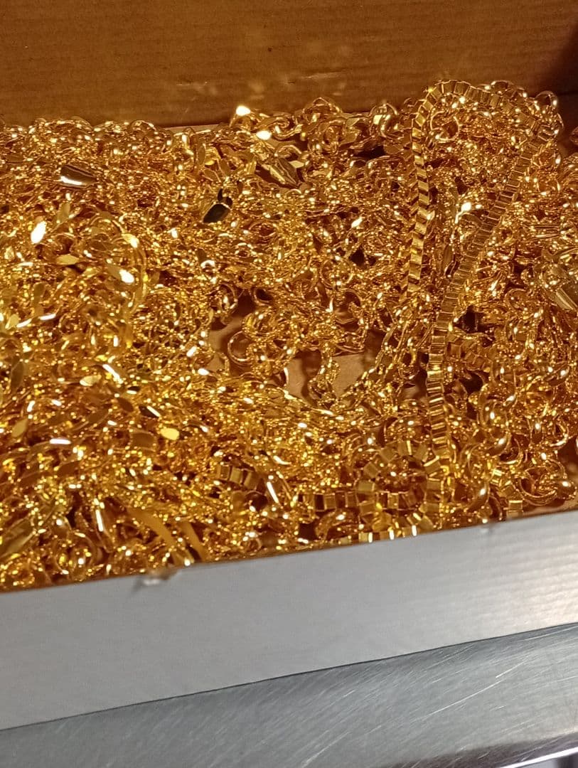 金メッキアクセサリー　まとめ約3kg