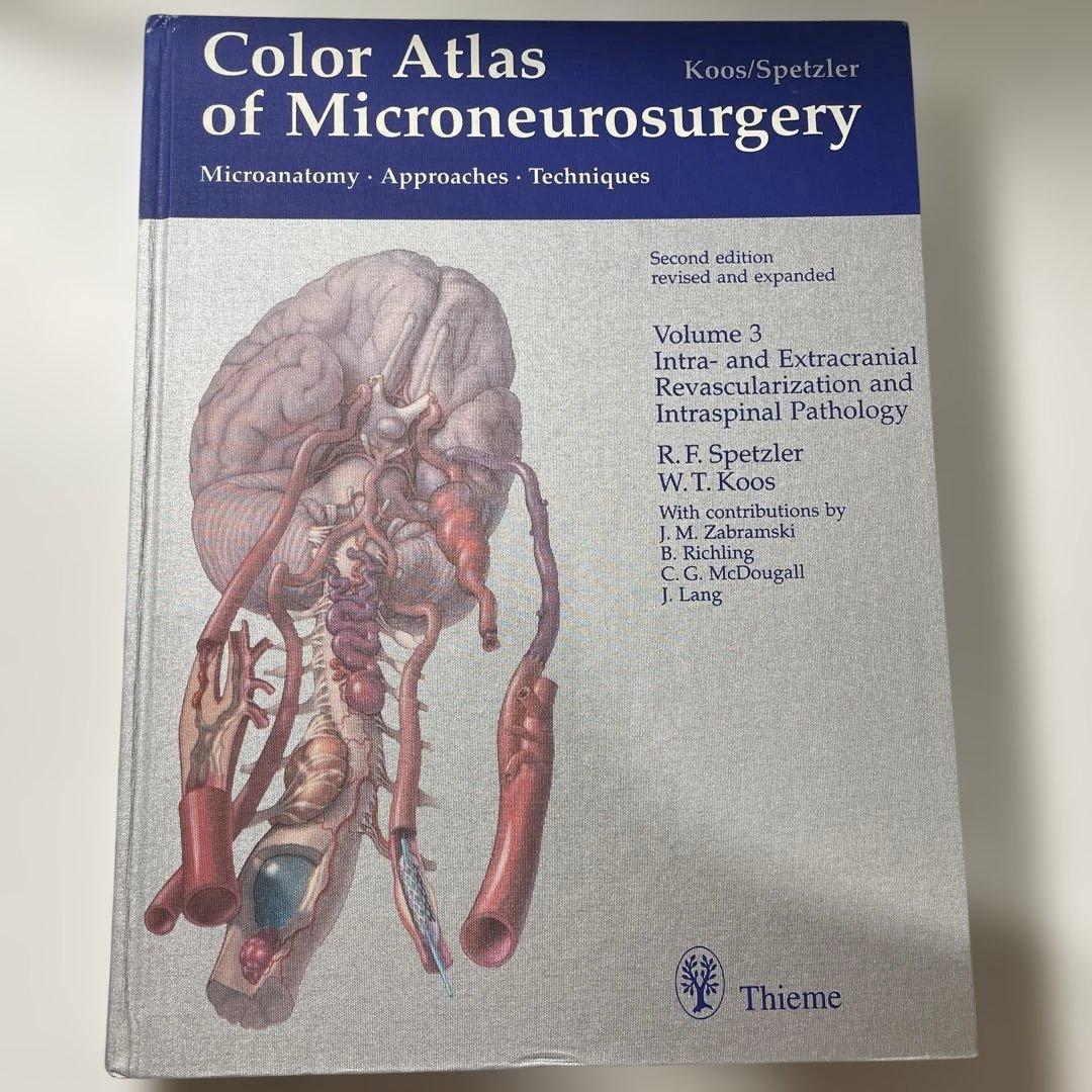 健康・医学 Color atlas of microneurosurgery