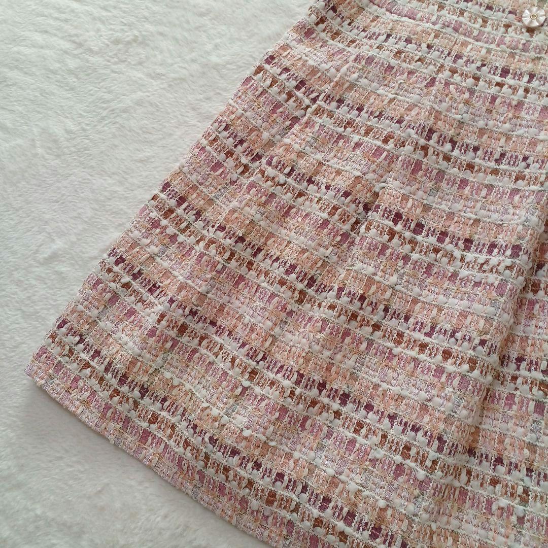 DAMA Collection　ダーマコレクション ラメ ツイードワンピース