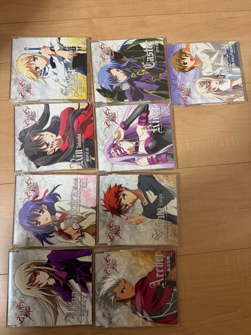 Fate/stay night キャラクターイメージソング　9枚まとめ売り