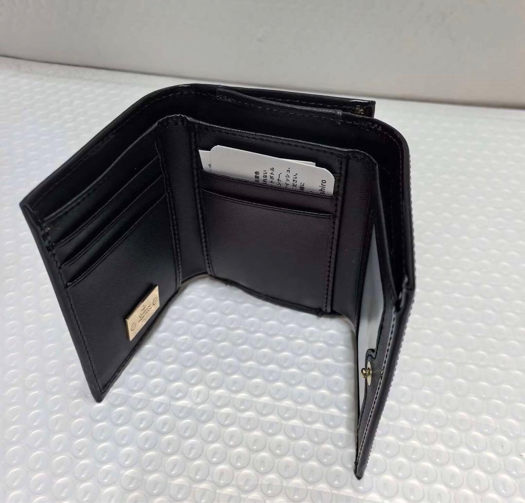 Vienne Westwood ☆三つ折り財布☆黒·256355