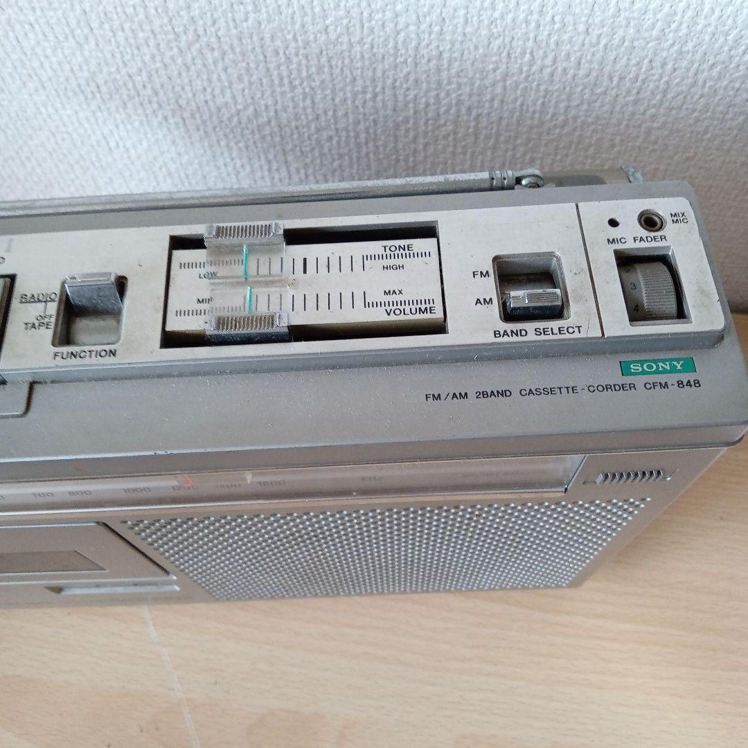Sony カセットプレーヤー AM/FMラジオ　ジャンク品