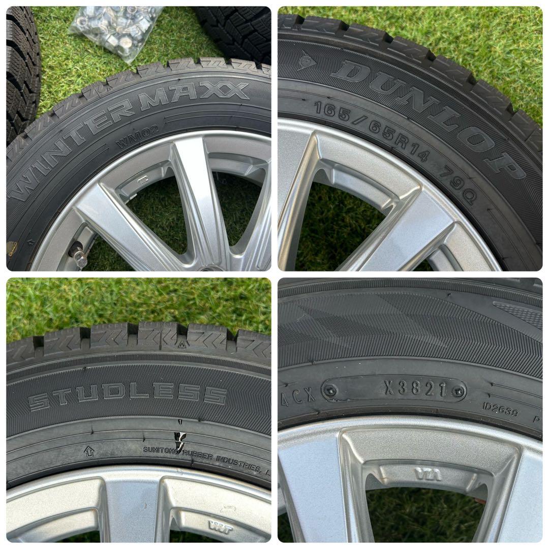 ⭐︎ひさ⭐︎ WINTERMAXX WM02 165/65R14 ホイール付②
