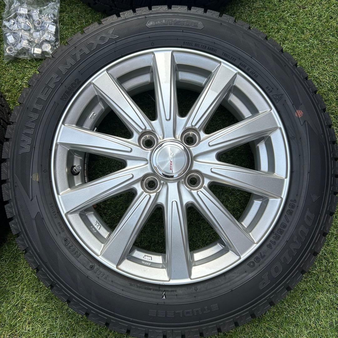 ⭐︎ひさ⭐︎ WINTERMAXX WM02 165/65R14 ホイール付②