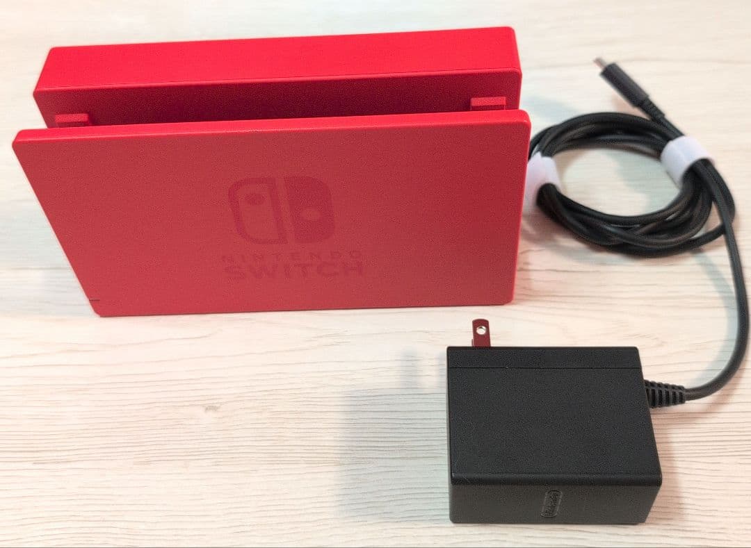 【美品】Nintendo Switch 本体 マリオレッド×ブルー エディション