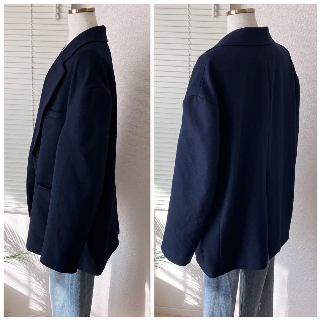 【2023AW】NOBLE 1Bオーバーサイズジャケット 紺