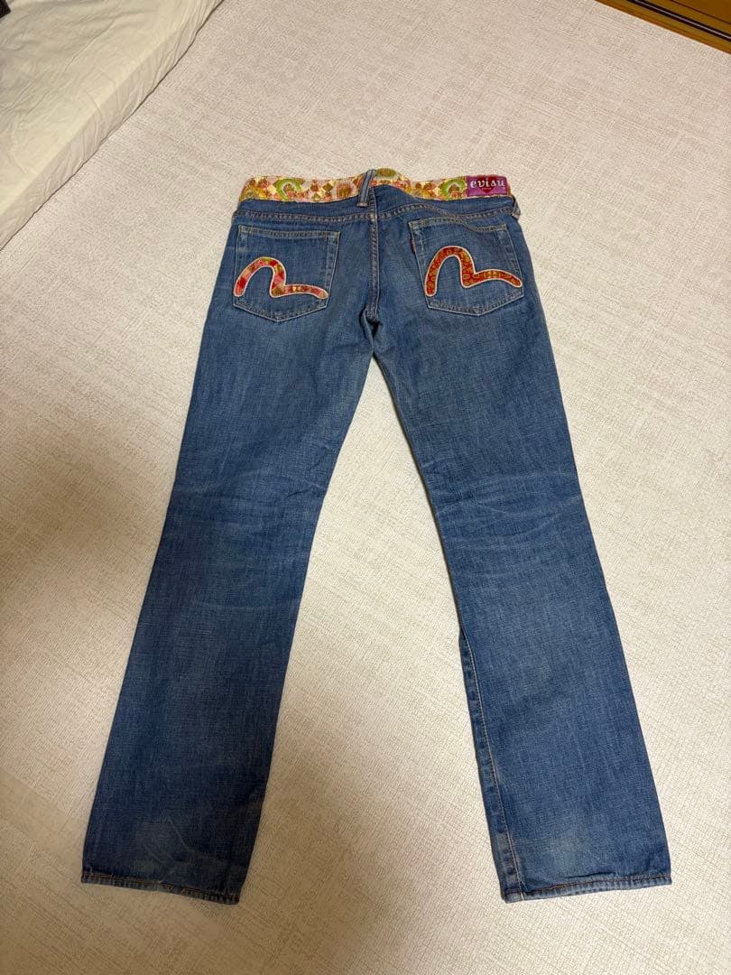 EVISU DONNA エヴィス　エビス　デニム　ジーンズ　28インチ　カモメ