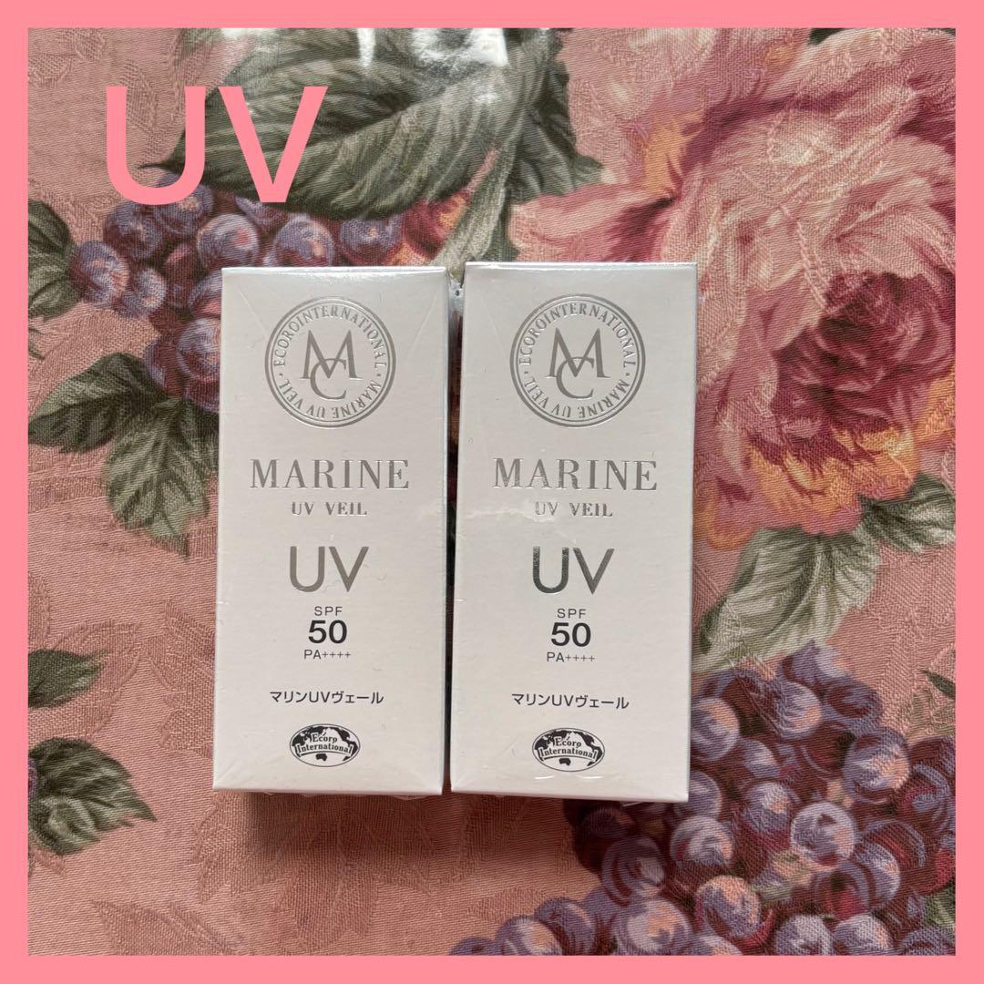 【2個セット】マリンUVヴェール30gエコロインターナショナル