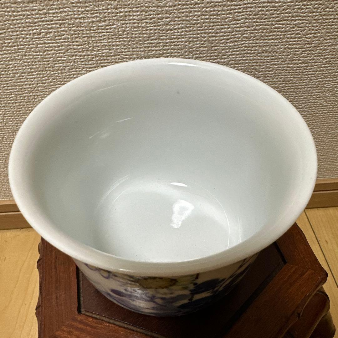 陶器 東山　茶碗　茶器　茶道具　手描き　宮永東山