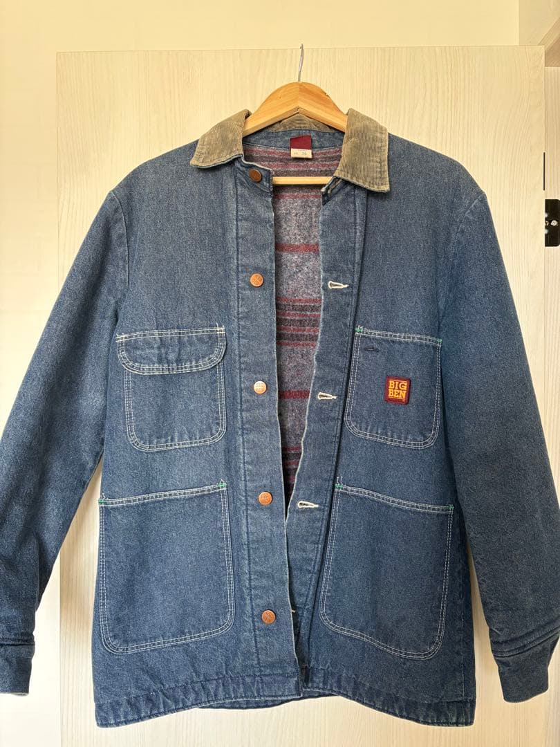 80s USA製BIG BEN デニムカバーオール 36 REGULAR