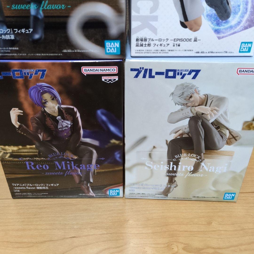 ブルーロック フィギュア sweets 凪誠士郎御影玲王 糸師凛