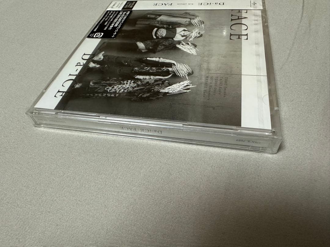 Da-iCE FACE 初回限定盤C CD DVD