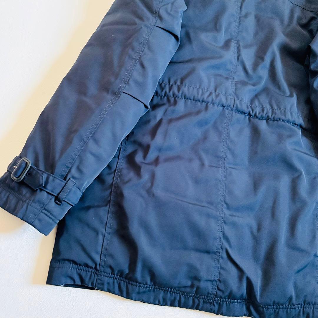 2325【美品】ナノユニバース 西川ダウン ダウンコート N3-B ロングコート