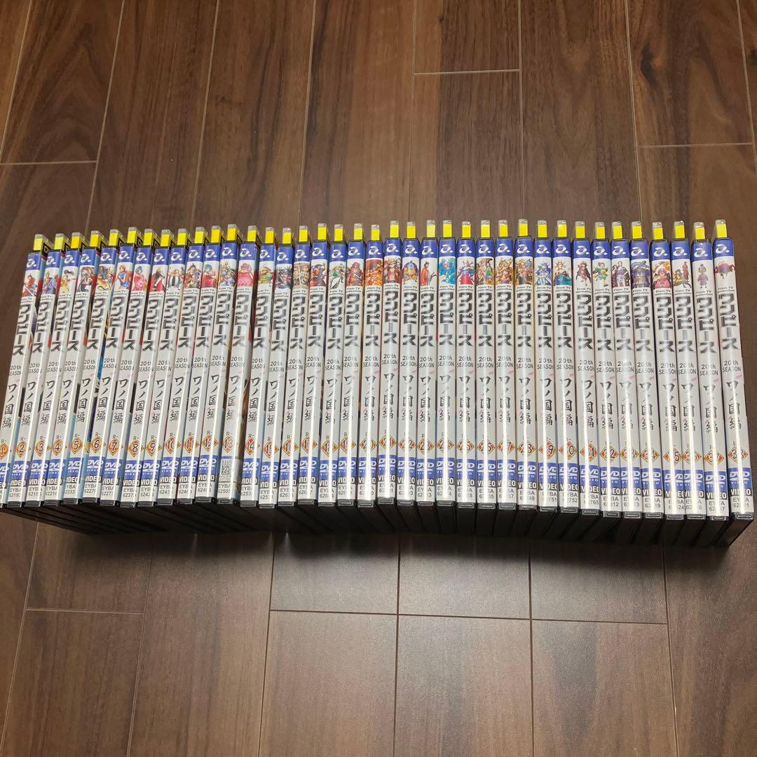 ワンピースDVD ワノ国編 1〜39巻セット