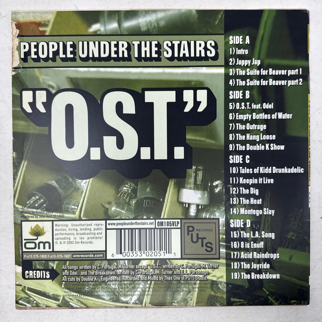洋楽 People Under the Stairs / \"O.S.T.\" 2LP