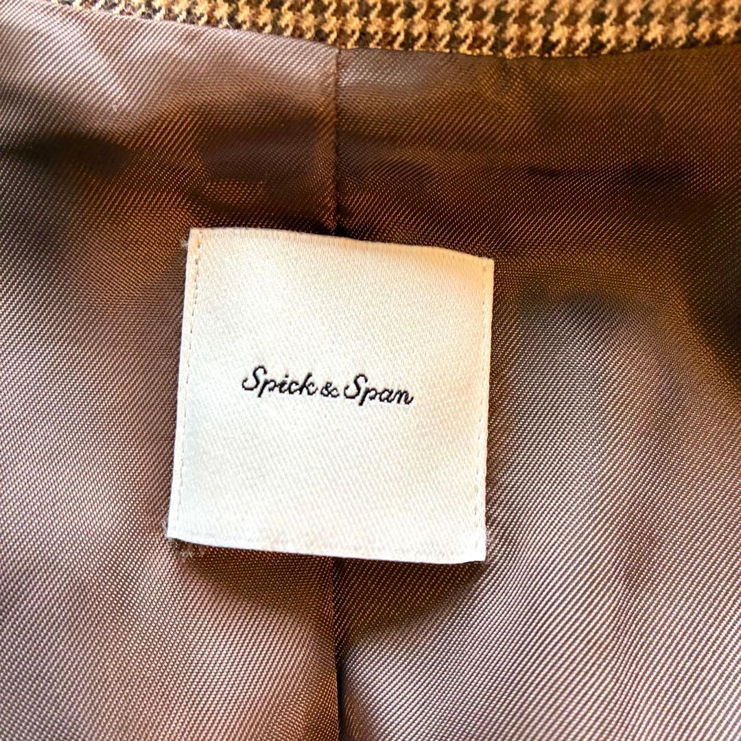 未使用級✨Spick & Span ウールカルゼロングジャケット 36 S