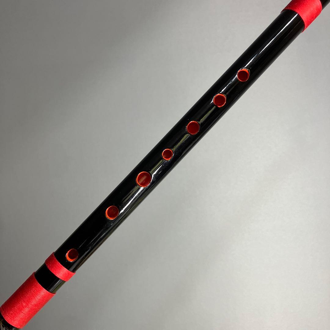 篠笛七本調子 B菅 ドレミ調 MR7-100 天地糸巻西洋音階 竹笛 和楽器
