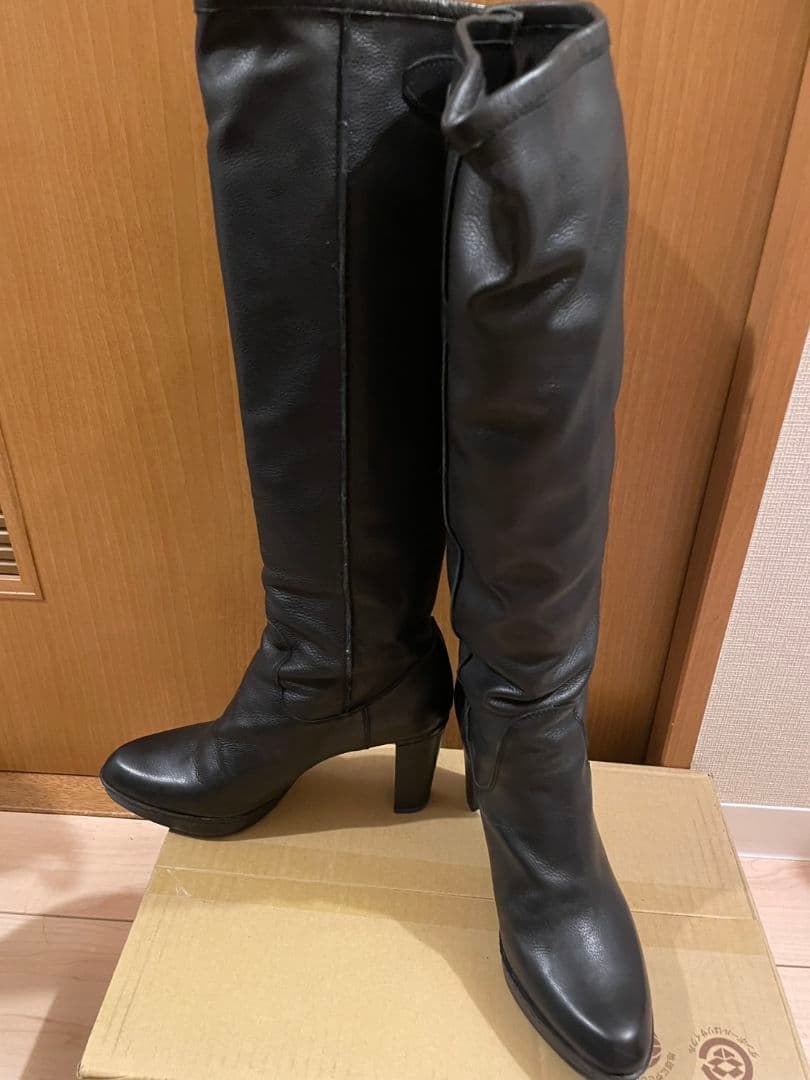 B*e様 stuart weitzman ブラック 高ヒール ロングブーツ 美品