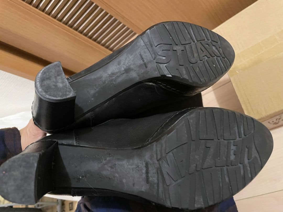 B*e様 stuart weitzman ブラック 高ヒール ロングブーツ 美品